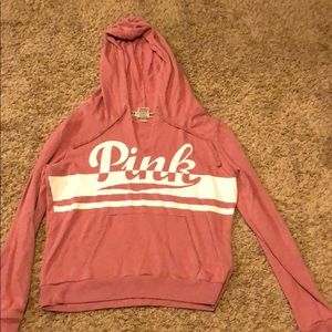 Pink hoodie